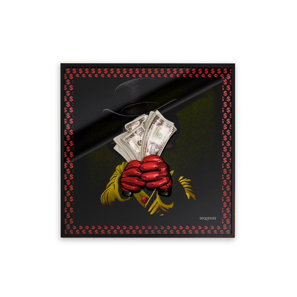 DREAM BIG ROSSO 40X40