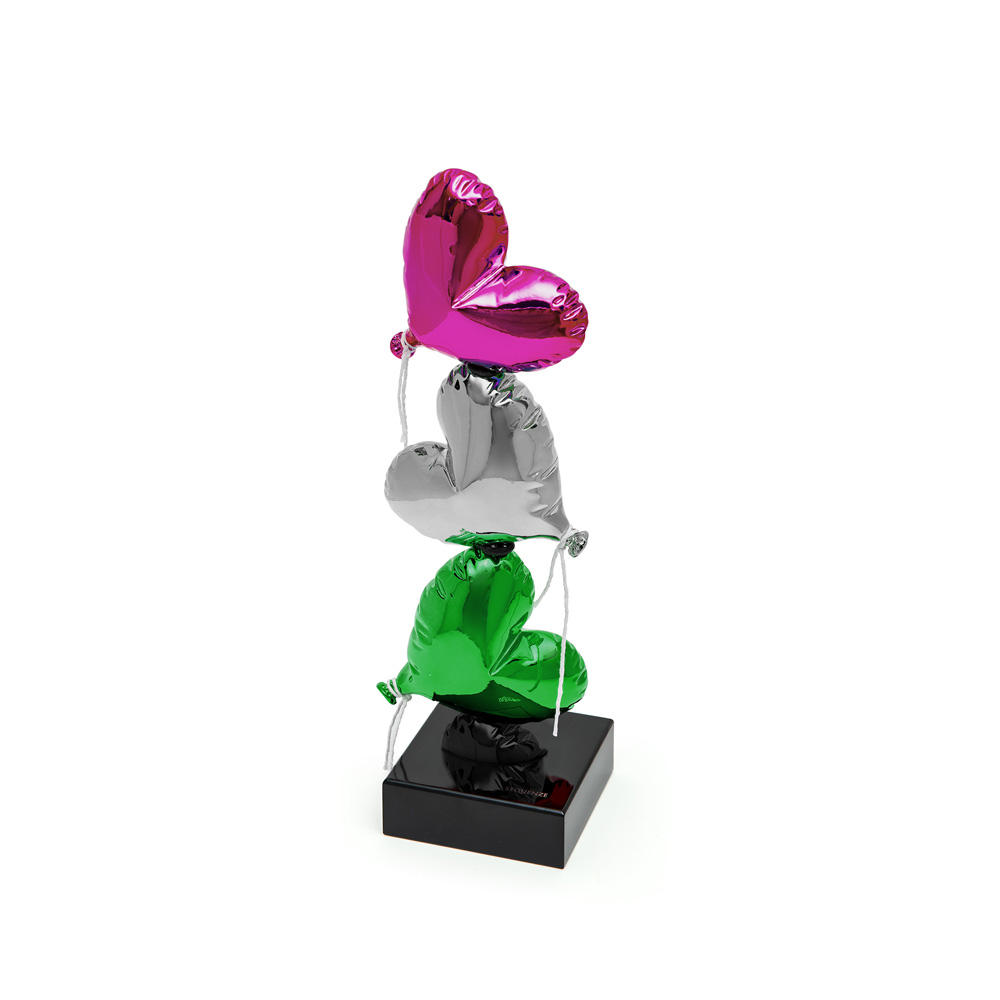 FLYING LOVE FUCSIA-ARGENTO-VERDE